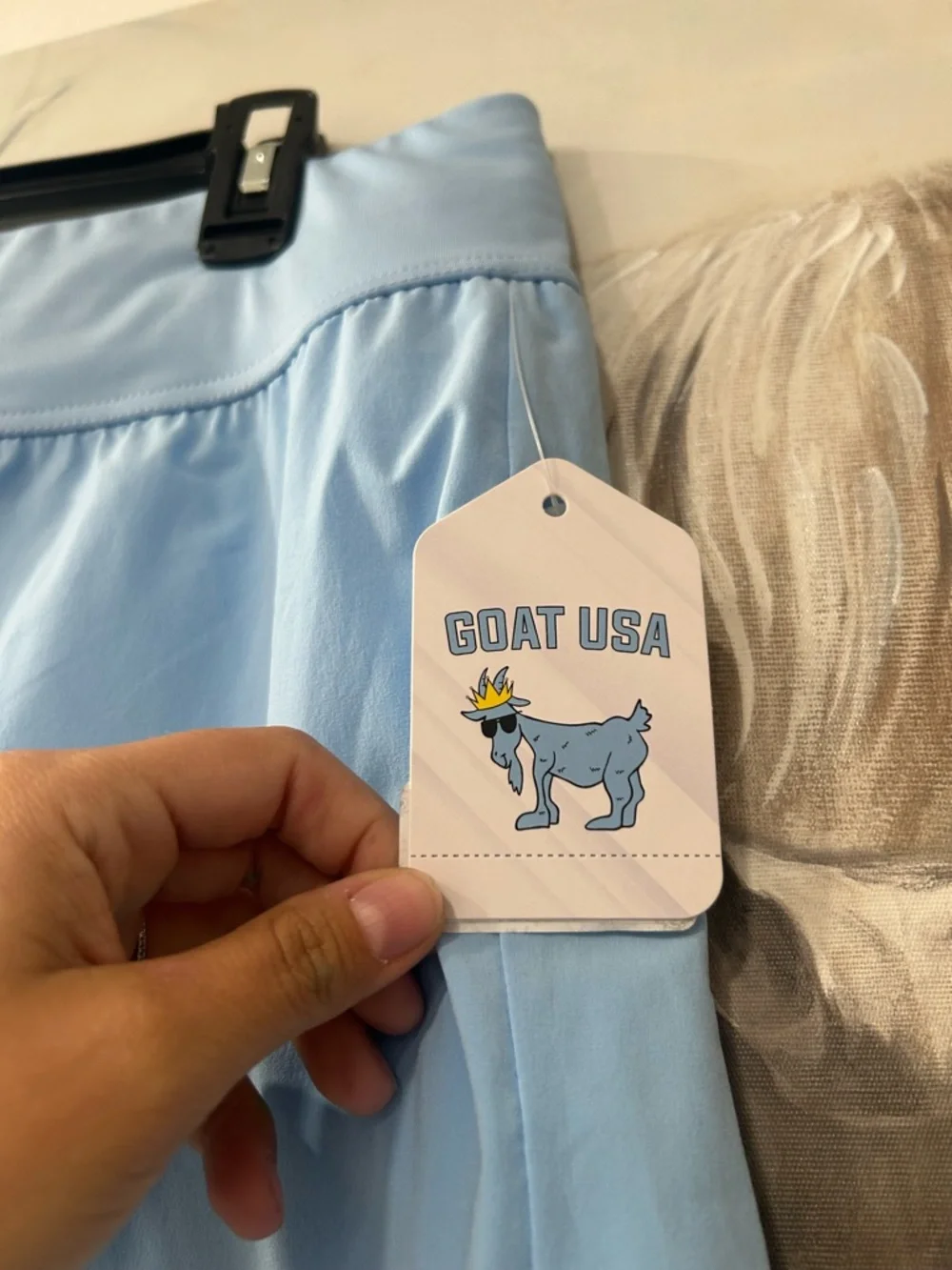 Goat USA Women’s Shorts Light Blue
